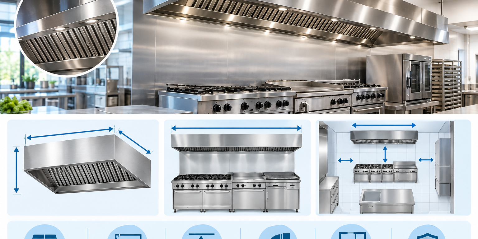 Commercial Kitchen Hood Sizing Guide
