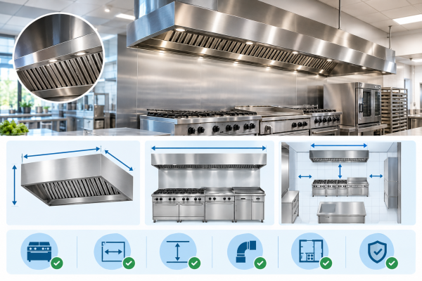 Commercial Kitchen Hood Sizing Guide